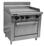 TRUEHEAT GAS OVEN RANGE W/ 900mm GRIDDLE