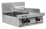 TRUEHEAT GAS 2 OPEN BURNER TOP W/ 300mm GRIDDLE