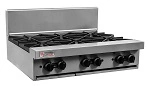 TRUEHEAT GAS 6 OPEN BURNER TOP