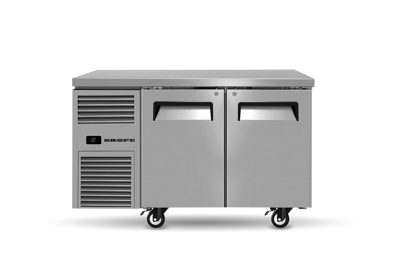 SKOPE REFLEX 2 SOLID DOOR 1/1 GN UNDERBENCH FRIDGE