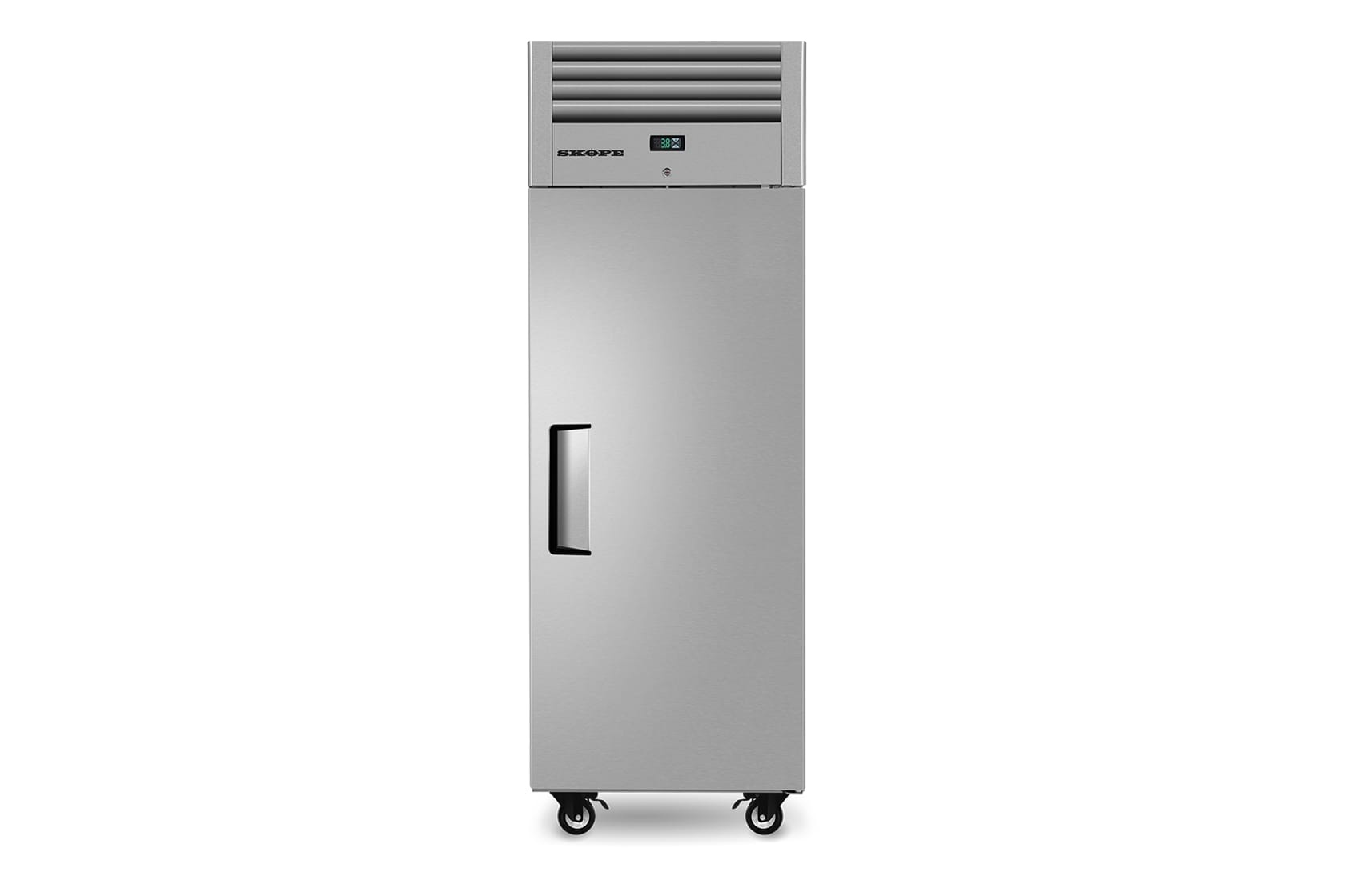 SKOPE REFLEX 1 SOLID DOOR UPRIGHT FRIDGE 469 LITRE