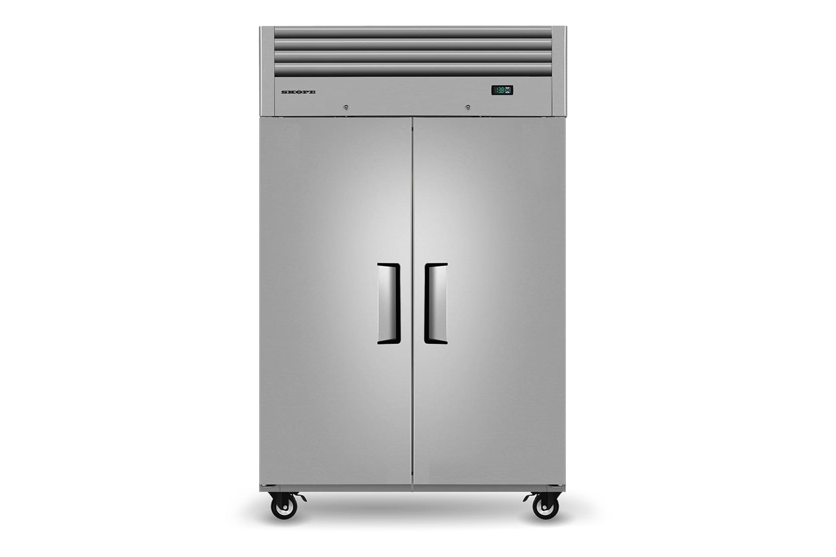SKOPE REFLEX 2 SOLID DOOR UPRIGHT FRIDGE 920 LITRE