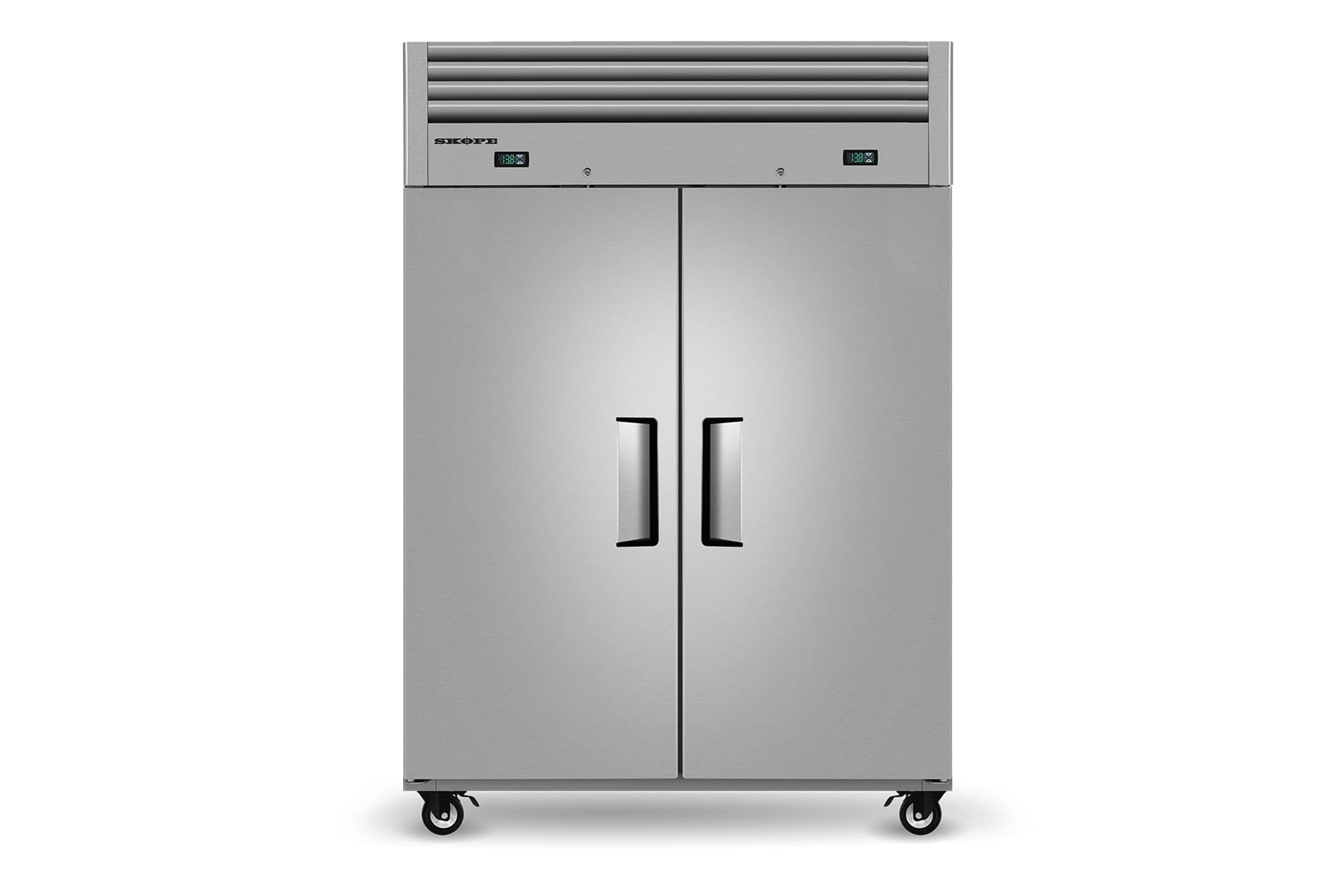 SKOPE REFLEX 2 SOLID DOOR UPRIGHT FRIDGE / FREEZER