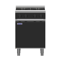 WALDORF 600mm GRIDDLE PLATE WITH CABINET UNDER