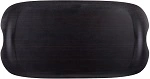 ROLTEX EARTH WAVE TRAY DARK WOOD 430x230mm