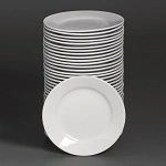 ATHENA HOTELWARE WIDE RIMMED PLATE 280mm