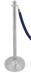 BOLERO DOME TOP S/ST BARRIER POST POLISHED FINISH