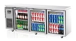 SKIPIO UNDERCOUNTER 3 GLASS DOOR FRIDGE 516 LITRE