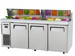 SKIPIO SALAD SIDE PREPARATION FRIDGE W/ HOOD LID 516LTR