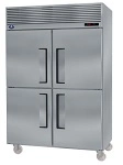 SANDEN DOUBLE SOLID SPLIT DOOR FREEZER 1310LTR
