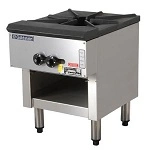 GOLDSTEIN GAS STOCK POT BOILING TABLE W/ FLAME FAILURE