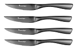 STANLEY ROGERS SOHO ONYX 4 PCE STEAK KNIFE SET