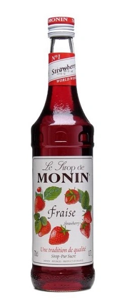 MONIN NON-ALCOHOLIC SYRUP, 700ml, STRAWBERRY