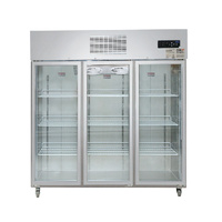 THERMASTER TRIPLE GLASS DOOR UPRIGHT FRIDGE 1500LTR