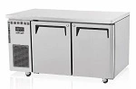 SKIPIO UNDERCOUNTER 2 DOOR FREEZER W/S/ST TOP 395 LITRE 