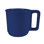 SUPERWARE MELAMINE STACKABLE MUG DARK BLUE 350ml