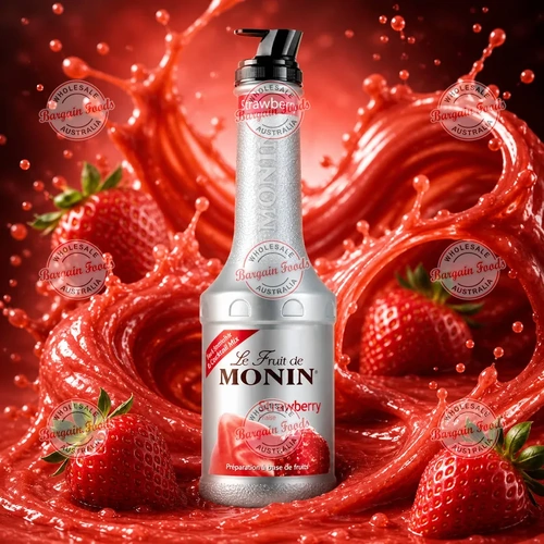 Monin Fruit Puree Strawberry 1 Litre