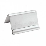 BUFFET CARD HOLDER 18/8 S/ST 60x40mm