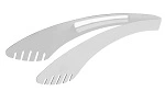 CHEF INOX ALL PURPOSE S/ST TONG WITH SERVING TINGES 