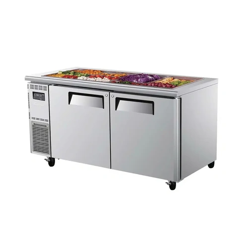 Turbo Air KSR15-2-N - 2 Door Salad Prep Table Buffet