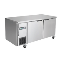 THERMASTER S/ST 2 DOOR WORKBENCH FRIDGE