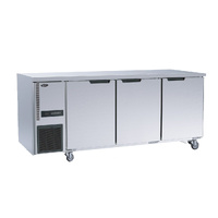 THERMASTER S/ST 3 DOOR WORKBENCH FRIDGE 