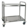 CATER-REX SERVING TROLLEY 2 SHELF 710x405x810mm