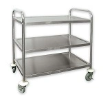 CATERAX SERVING TROLLEY 3 SHELF 710 x 405 x 810mm