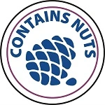 VOGUE CONTAINS NUTS LABELS 1000 ROLL