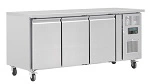 POLAR U-SERIES THREE DOOR UNDERCOUNTER FRIDGE 417LTR
