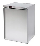 BROMIC UNDERBENCH S/ST DOOR FRIDGE 145 LTR