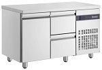 INOMAK UNDER BAR FRIDGE 1 DOOR + 2 DRAWERS