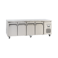 EXQUISITE UNDERBENCH 4 DOOR FRIDGE 550 LTR