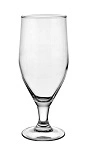 HOSTELVIA DUNKEL BEER GLASS 380ml - TEMPERED