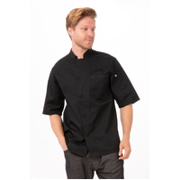 CHEF WORKS VALAIS V-SERIES S/S JACKET BLACK