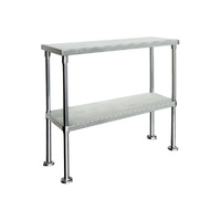 VANTAGE S/ST DOUBLE TIER OVERSHELF