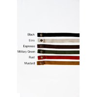 CHEF WORKS LOCKHARTE WAIST APRON STRAP MILITARY 