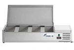FED-X SALAD BENCH WITH S/ST LID 1200mm