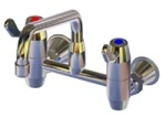 WALL MOUNT FAUCET , 150mm CENTRES WITH 180mm SWING SPOUT 