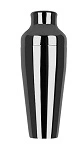 ZANZI PARISIAN COCKTAIL SHAKER 2PC GUN METAL 500ML