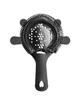 ZANZI 4 PRONG HAWTHORN STRAINER W/ FLAT HANDLE