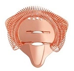 ZANZI PRO-STRAIN COCKTAIL STRAINER ROSE GOLD