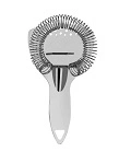 ZANZI LUXURY STRAIN COCKTAIL STRAINER W/ HANDLE S/ST
