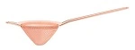 ZANZI SNUB NOSE MESH STRAINER ROSE GOLD