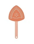 ZANZI TRI-JULEP STRAINER ROSE GOLD