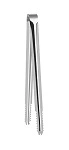 ZANZI ALLIGATOR TEETH ICE TONG S/ST 245mm x 18mm