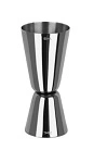 ZANZI CLASSIC STYLE JIGGER 20/50ml GUN METAL