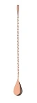 ZANZI TEAR DROP BAR SPOON ROSE GOLD 300mm x 29mm