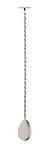ZANZI TAIL DISK BAR SPOON W/ MUDDLER S/ST