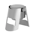 ZANZI CHAMPAGNE STOPPER S/ST 60mm x 40mm x 45mm